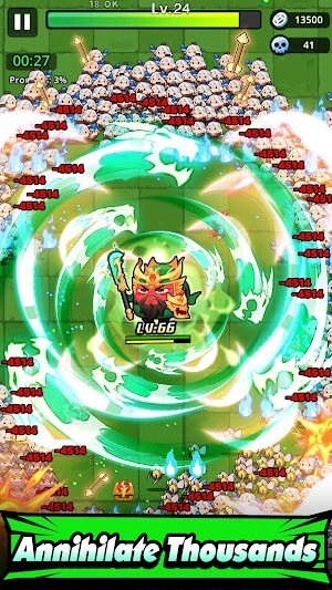 Tiêu diệt hàng nghìn kẻ thù