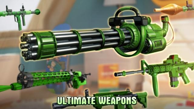 Sử dụng các vũ khí độc đáo