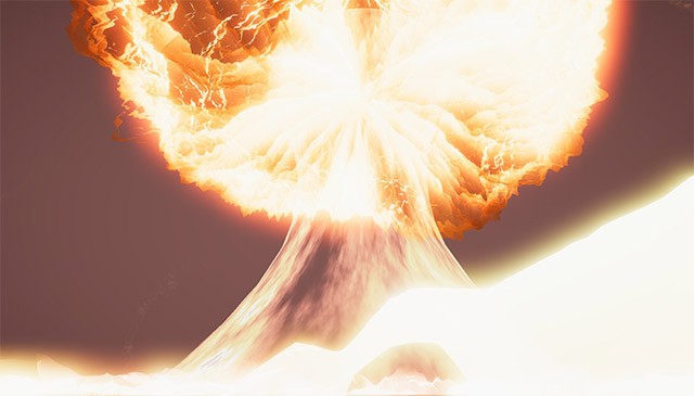 Sử dụng các loại vũ khí, phương tiện kết hợp với thảm họa tự nhiên trong khi phá hủy công trình