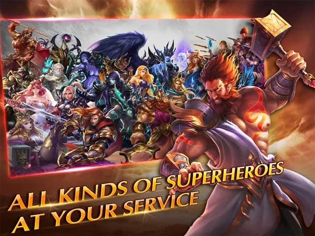 Tất cả anh hùng thuộc mọi chủng tộc đang chờ lệnh của bạn trong Art of Tactics Android