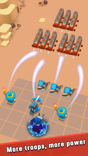 Càng nhiều quân, bạn càng mạnh mẽ