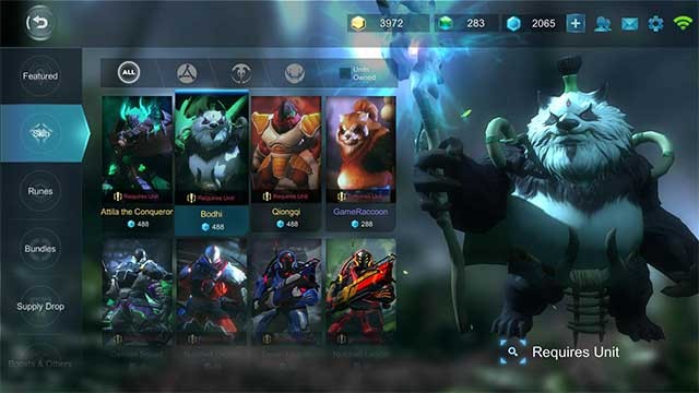 Art of War game có hơn 120 loại đơn vị thuộc ba chủng tộc