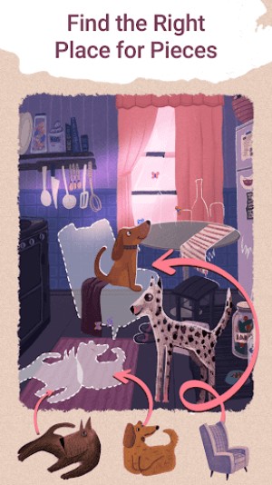 Tìm vị trí đúng để đặt mảnh ghép