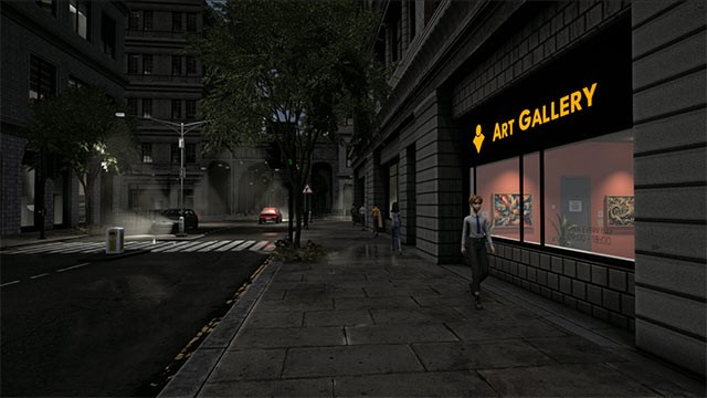 Liên tục nâng cấp và mở rộng phòng trưng bày tranh trong Art Shop Simulator game