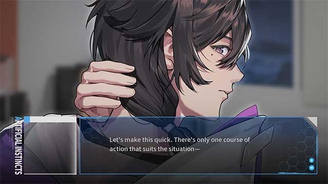 Artificial Instincts là game visual novel BL chủ đề trí tuệ nhân tạo