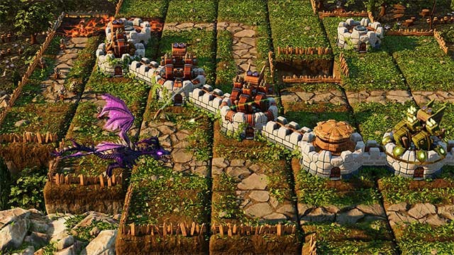 Xây dựng mê cung phòng thủ tháp trên 40 bản đồ độc đáo