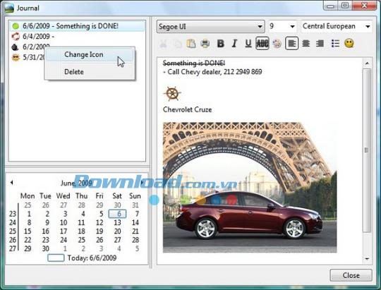 ArtPlus ePix wallpaper calendar