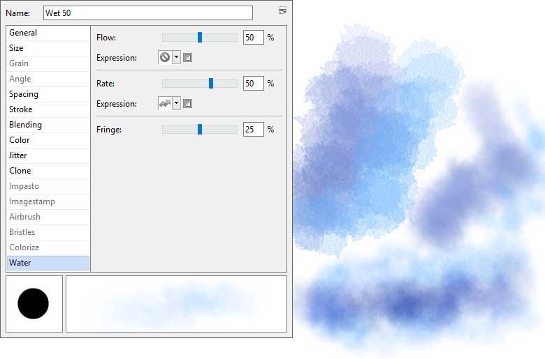 Artweaver Plus cung cấp nhiều tùy chọn bộ lọc hấp dẫn
