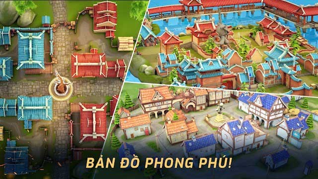 Chiến đấu ở nhiều địa điểm khác nhau