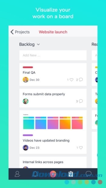 Tải ứng dụng quản lý công việc