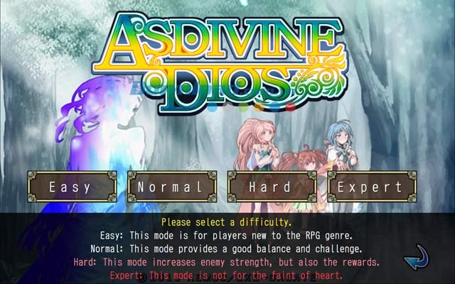 Giao diện game Asdivine Dios