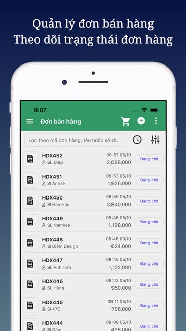 Quản lý đơn hàng hiệu quả