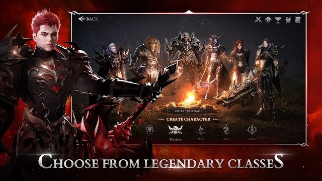 Chọn từ các lớp huyền thoại