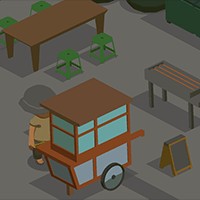 Asian Food Cart Tycoon - Game Bán Thịt Xiên Đường Phố