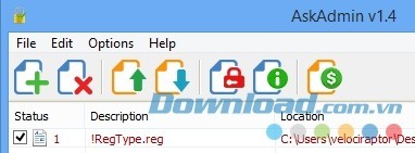 Phần mềm bảo vệ ứng dụng và các tệp tin hệ thống AskAdmin