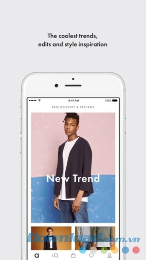 ASOS cho iOS là ứng dụng mua sắm online