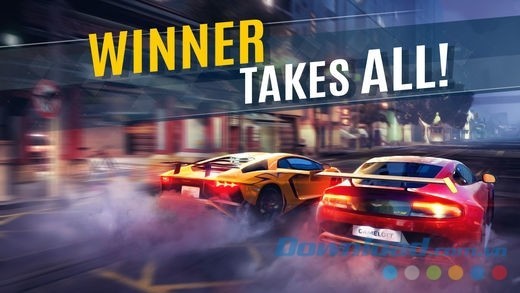 Asphalt Street Storm Racing cho iOS giành chiến thắng trên mọi cung đường đua
