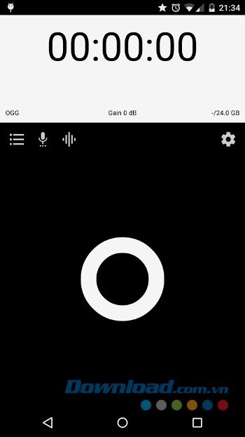 Ghi âm đơn giản với ASR: Sound & Voice Recorder