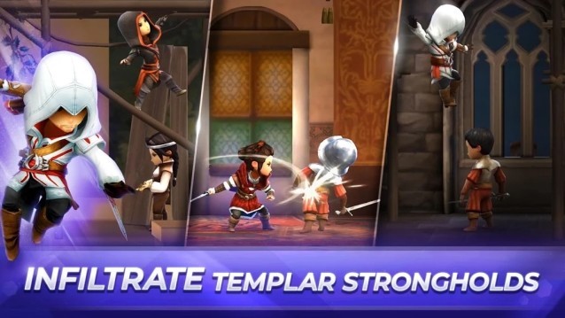 Xây dựng đội sát thủ và tấn công vào căn cứ của Templar