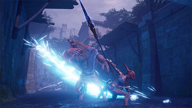 Kết hợp vũ khí cận chiến, tầm xa với khả năng đặc biệt của nhân vật trong chiến đấu