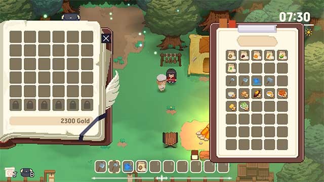 Thu thập tài nguyên thông qua việc trồng trọt và kiếm ăn