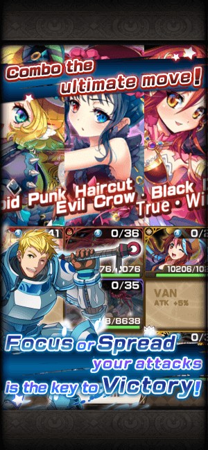 Kết hợp các nhân vật và giải phóng combo