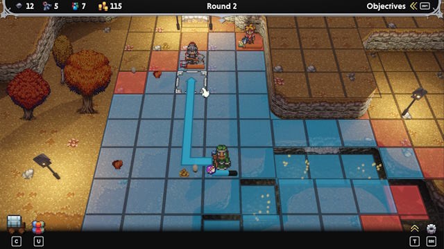 Dẫn dắt một đội quân mạnh mẽ, chiến đấu chiến thuật theo lượt