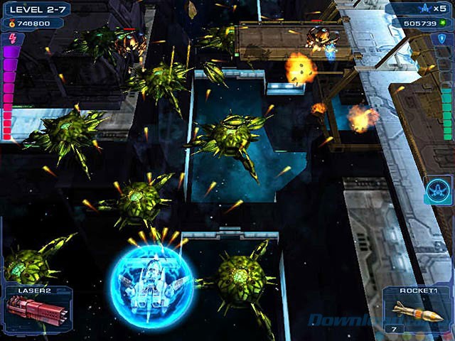 Giao diện game AstroAvenger 2