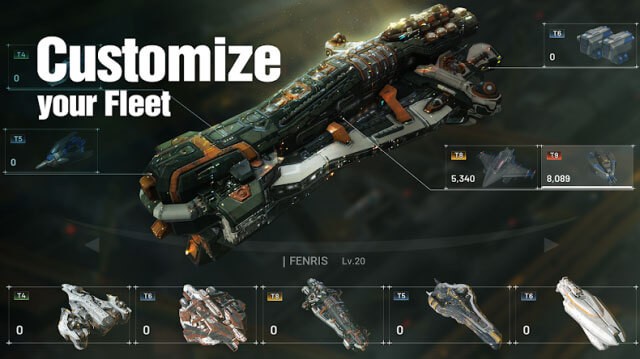 Tùy chỉnh phi thuyền của bạn