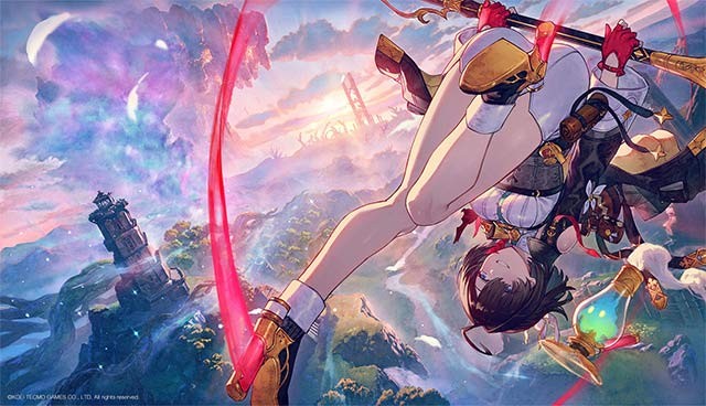 Atelier Yumia: The Alchemist of Memories & the Envisioned Land là game anime phiêu lưu chiến đấu kỳ ảo