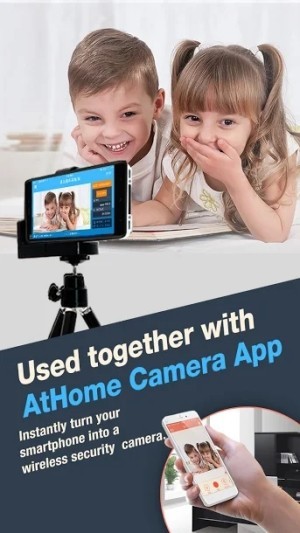 Ứng dụng được sử dụng cùng với ứng dụng AtHome Camera