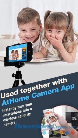 AtHome Video Streamer cho iOS giám sát camera hộ gia đình