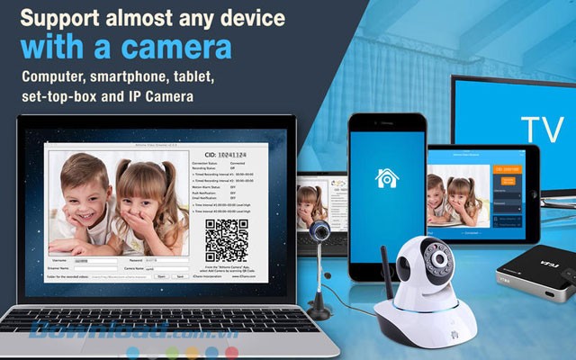 Hỗ trợ xem video từ nhiều thiết bị