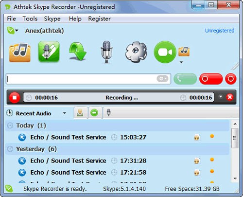 Athtek Skype Recorder