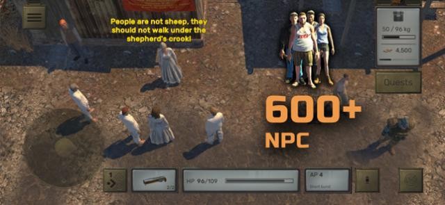 Các NPC đa dạng, thú vị