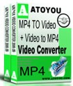 ATOYOU MP4 Converter Package - Convert Videos to MP4