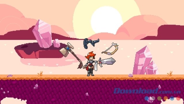 Ngắm nhìn đồ họa cổ điển của game hành động đi cảnh mới Attack On Kitten cho máy tính