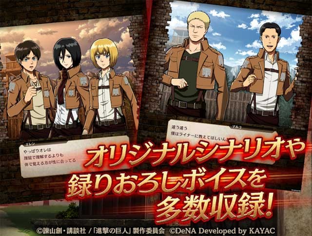 Tìm hiểu câu chuyện riêng của từng nhân vật trong game Attack On Titan Tactics