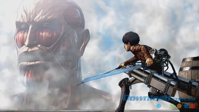 Điều khiển nhân vật trong game hành động Attack On Titan: Wings Of Freedom cho máy tính