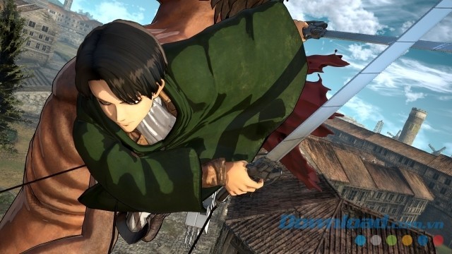 Thực hiện các nhiệm vụ khó khăn trong game hành động Attack On Titan: Wings Of Freedom cho máy tính
