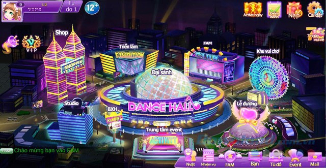 Giao diện Game Au Love