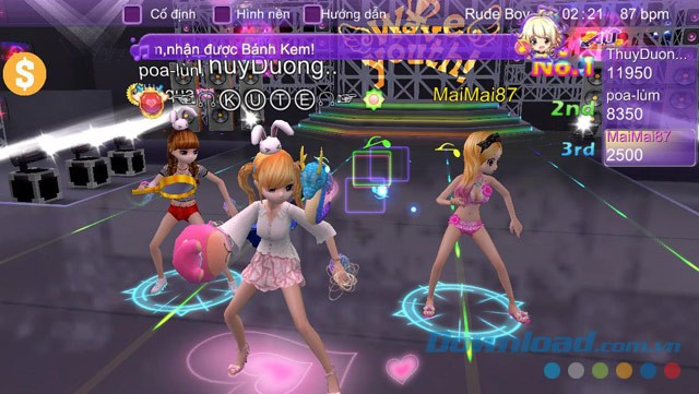 Nhảy Audition sôi động