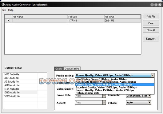AUAU Audio Converter