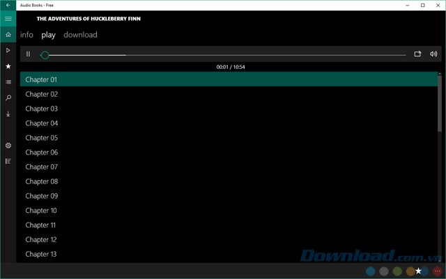 Trải nghiệm nghe sách với Audio Books cho Windows 10