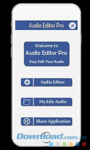 Audio Editor cho Android chỉnh sửa âm thanh