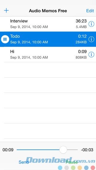 Ứng dụng ghi âm giọng nói