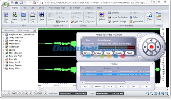 Audio Recorder Titanium