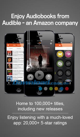 Audiobooks from Audible for iOS
