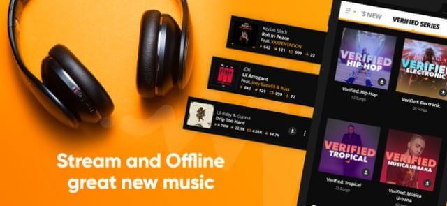 Stream và thưởng thức âm nhạc offline với Audiomack
