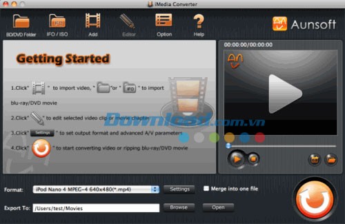 Aunsoft iMedia Converter for Mac